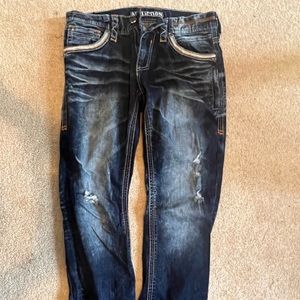 Used Men’s Ace Affliction Jeans, 32/30